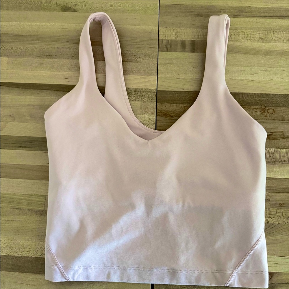 Light Pink Lululemon align tank